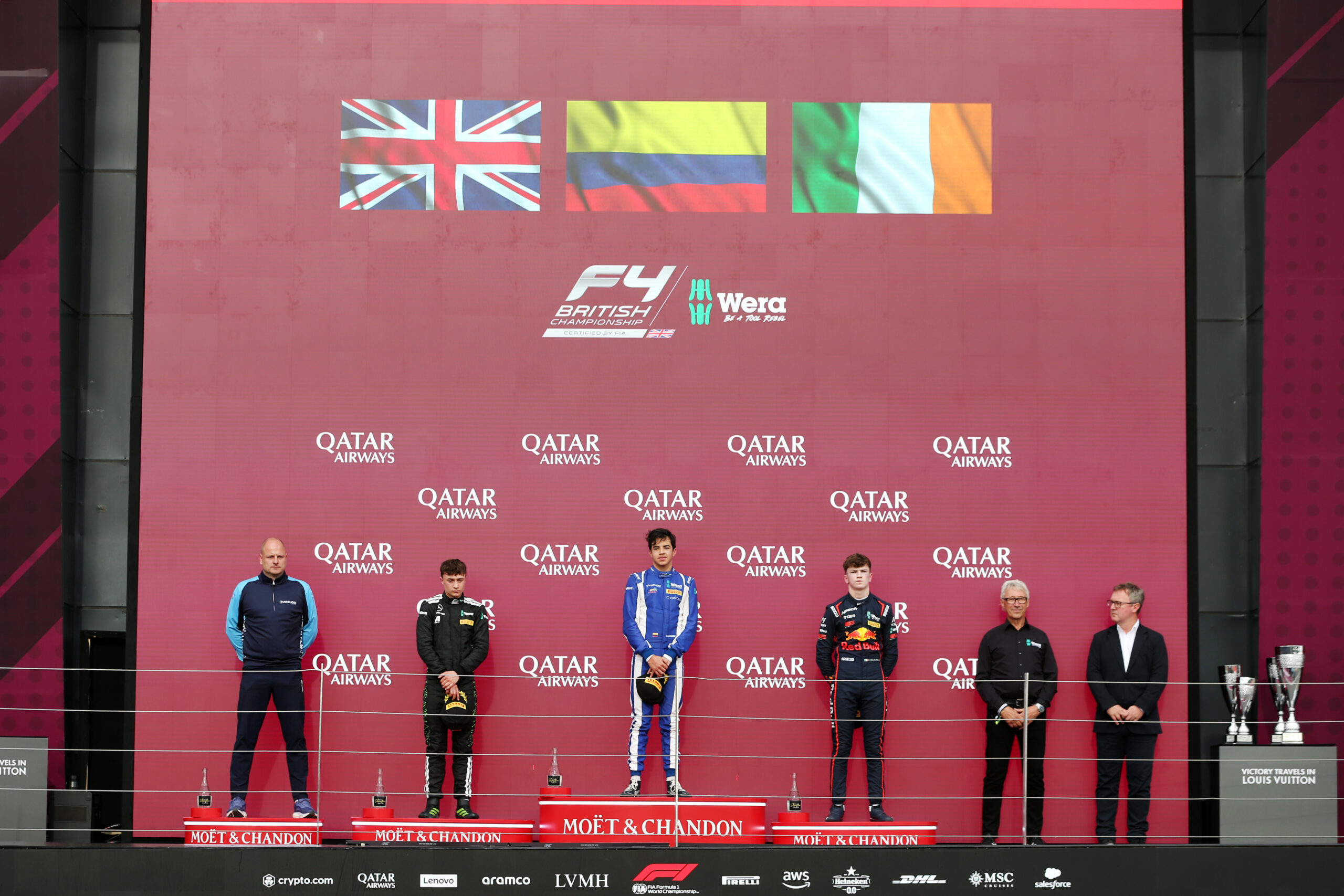 Salim Hanna victorious in historic British F4 opener at Formula 1 British Grand Prix