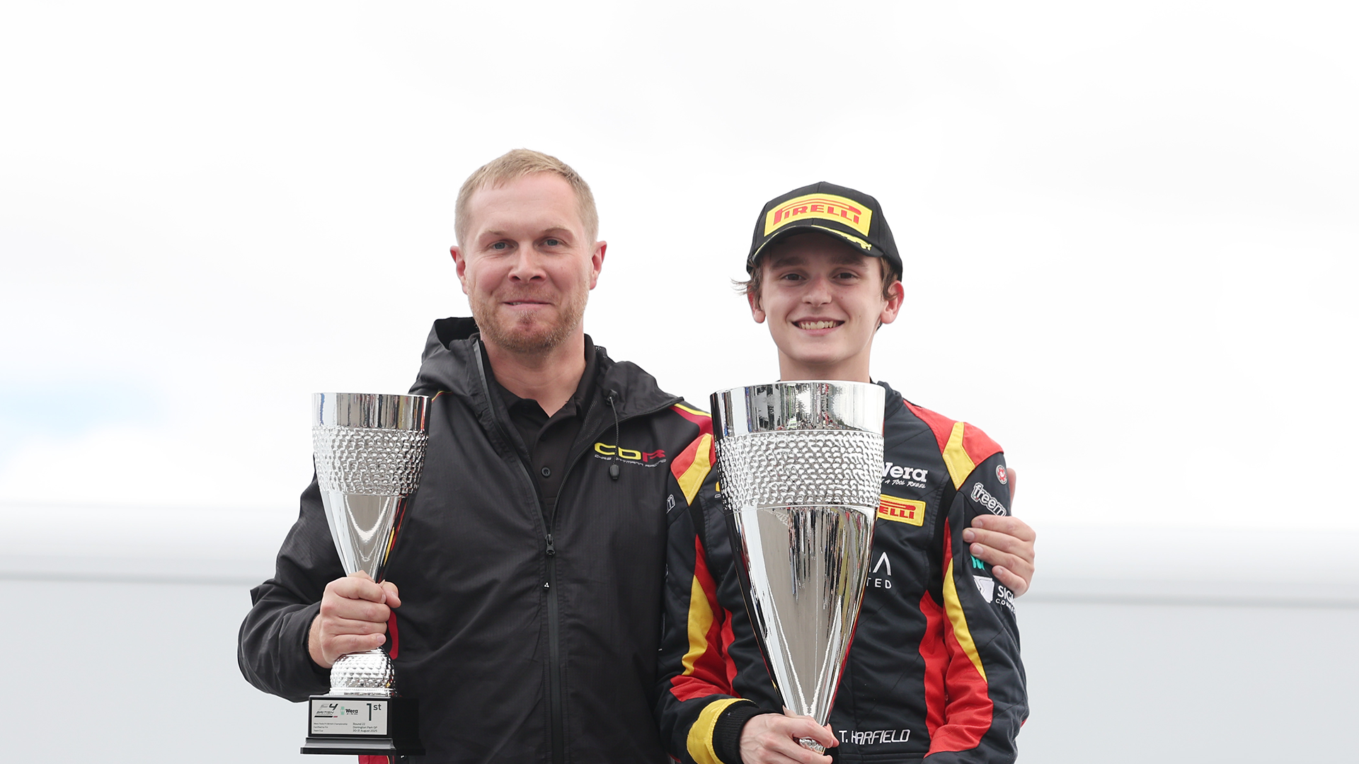 Donington delight as Tommy Harfield charges to maiden British F4 victory