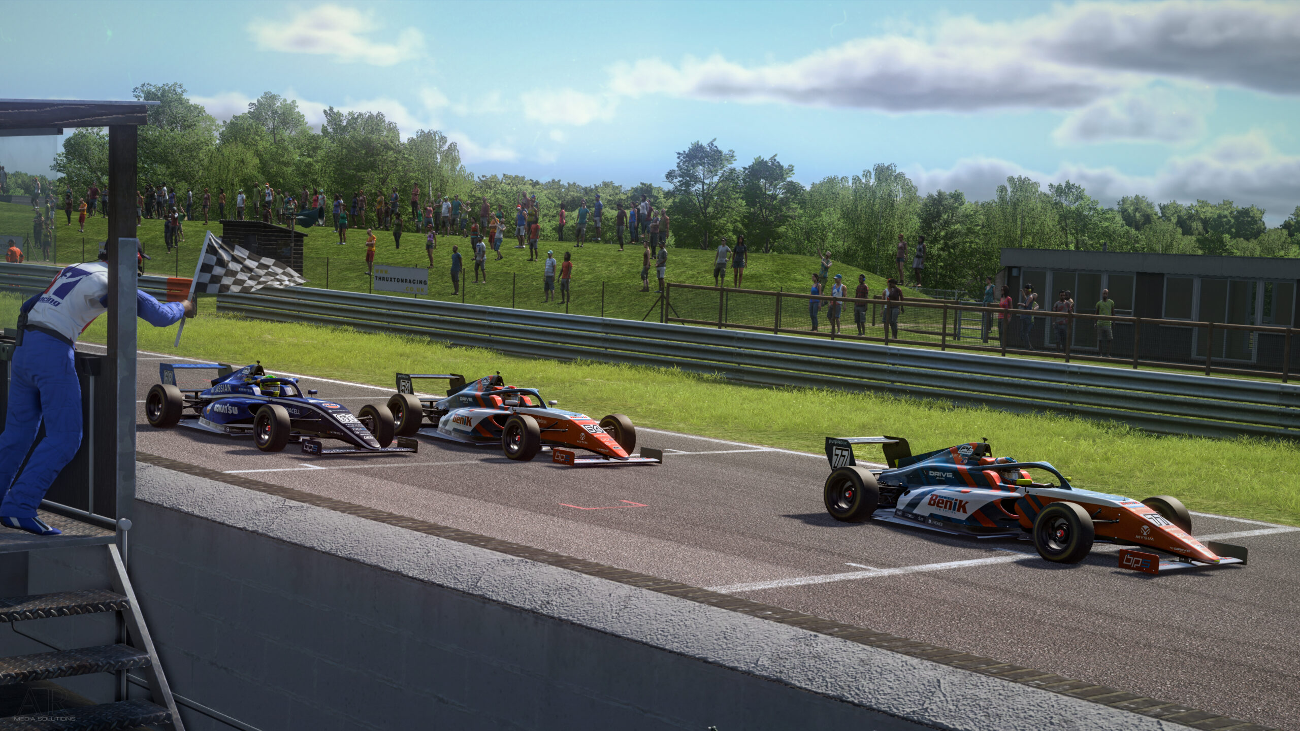 2025 BRITISH F4 ESPORTS CHAMPIONSHIP ROUND 2: MOORE CAPITALISES ON TRACK CUT CHAOS